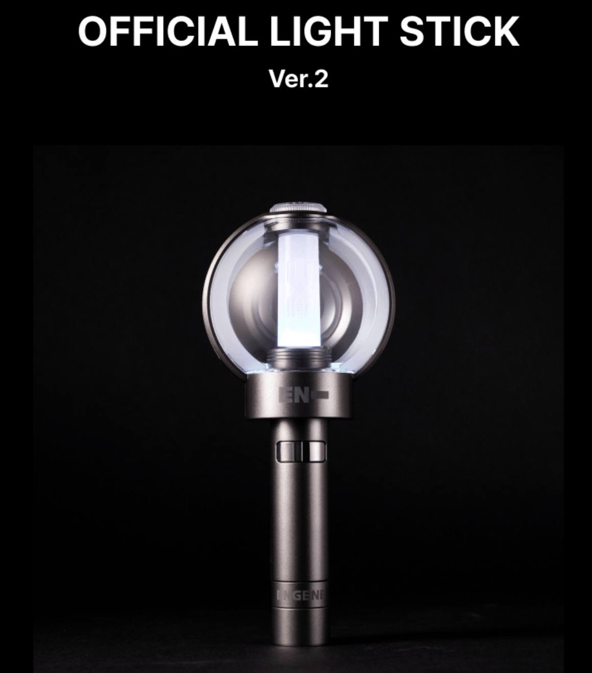 ENHYPEN OFFICIAL LIGHT STICK Ver2 ペンライト Official Light Stick Ver.2 Enhypen - KPOPWorld Ukraine