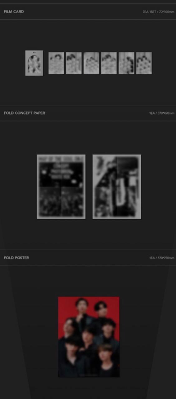MAP OF THE SOUL ON:E CONCEPT PHOTOBOOK (ROUTE Ver.) - Зображення 3