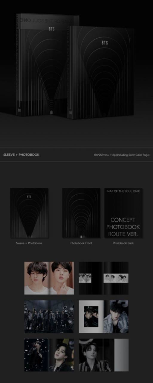 MAP OF THE SOUL ON:E CONCEPT PHOTOBOOK (ROUTE Ver.) - Зображення 5