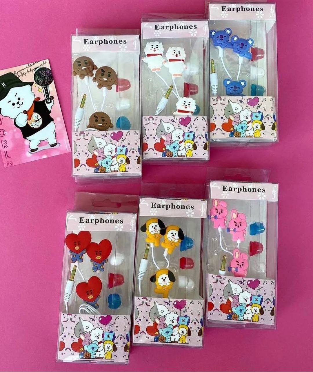Навушники з BT21 код товару 1009