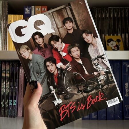 Журнал GQ BTS