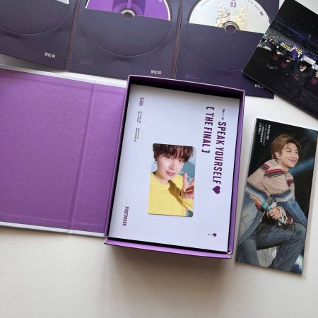 BTS - DVD LY: Speak Yourself [The Final] з підбором карток - Юнгі