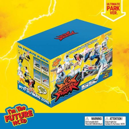 Альбом NCT Dream «Go Back To The Future» — Ultimate Park Ver., подарункове видання у синьо-жовтій коробці
