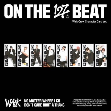 Обкладинка альбому NCT 127 «On The Beat» — версія Walk Crew Character Card з сімома картками учасників