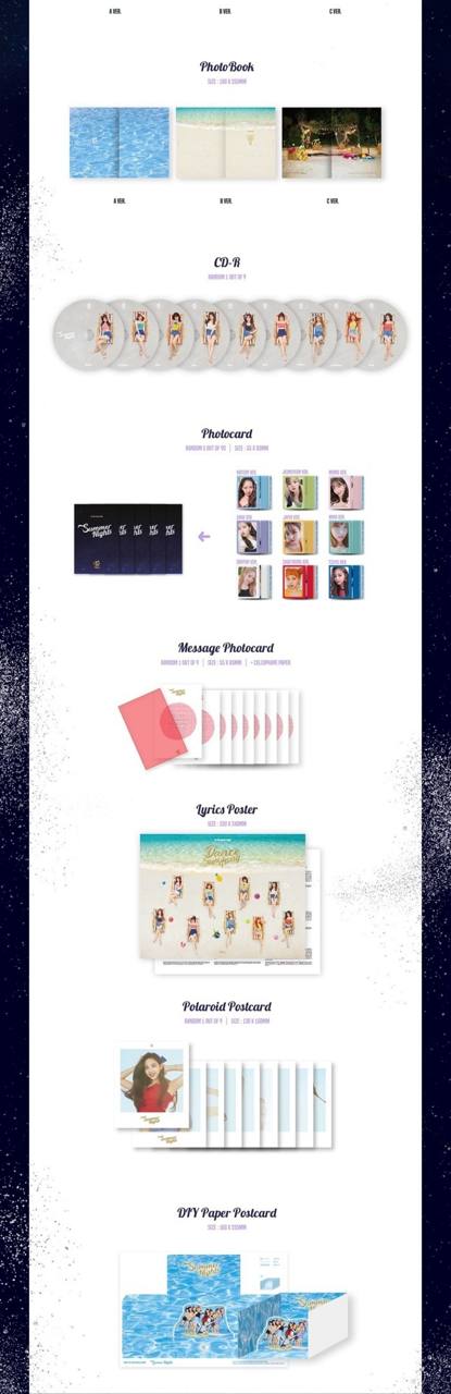 TWICE - Summer Nights - KPOPWorld Ukraine