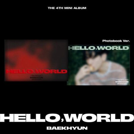 (Photobook ver.) BAEKHYUN (EXO) - 4th Mini Album (HELLO WORLD)