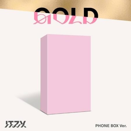 ITZY — альбом GOLD, версія PHONE BOX, рожева коробка