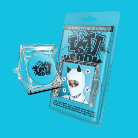 Фізичний альбом NCT Dream ISTJ (3-й альбом) у прозорій акриловій упаковці з блакитним диском та фотокарткою
