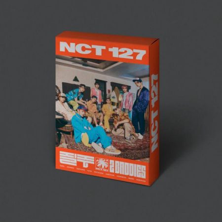 Упаковка альбому NCT 127 «2 Baddies» з фото учасників гурту