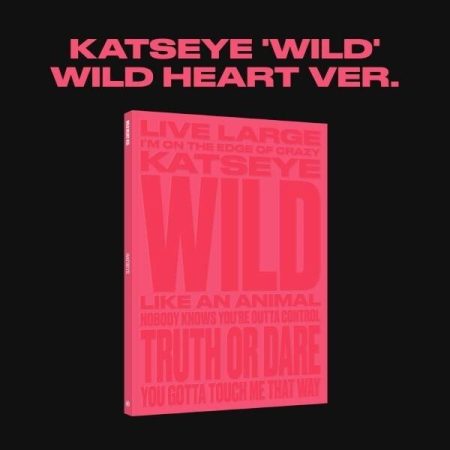 (WILD HEART ver.) KATSEYE - WILD (International Retailer Exclusive)