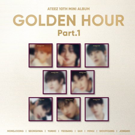 ATEEZ - 10th Mini Album GOLDEN HOUR : Part.1 (Digipak VER.)