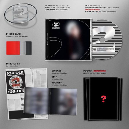 (G)I-DLE - 2nd Regular Album 2 Jewel Ver.
