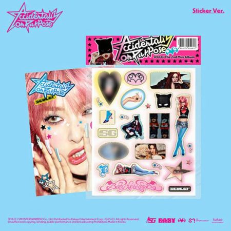 SEULGI (Red Velvet) - 2nd Mini Album Accidentally On Purpose (Sticker Ver.)