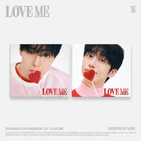 SHOWNU X HYUNGWON (Monsta X) - EP ALBUM LOVE ME (DIGIPACK VER.)