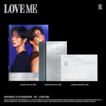 SHOWNU X HYUNGWON (Monsta X) - EP ALBUM LOVE ME