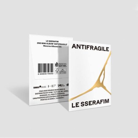 (Weverse Albums Ver.) LE SSERAFIM - 2nd Mini Album ANTIFRAGIL