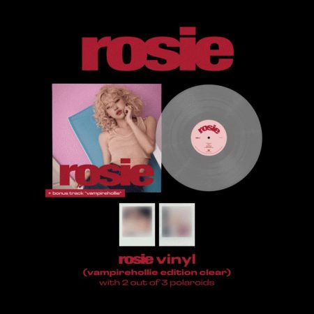 Rose (BLACKPINK) - Rosie vinyl (Vampirehollie edition clear)