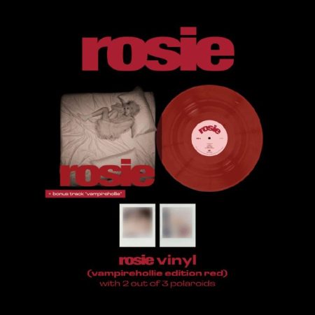Rose (BLACKPINK) - Rosie vinyl (vampirehollie edition red)