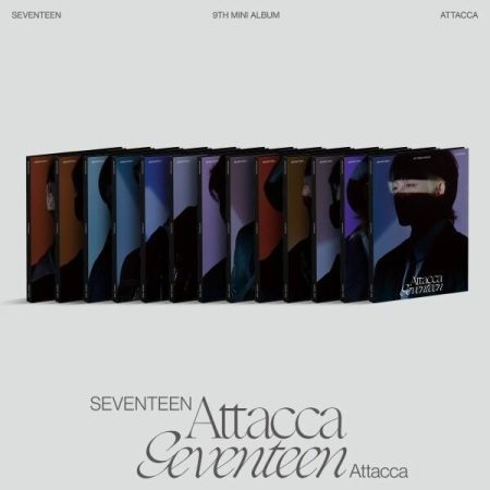 Міні-альбом Seventeen Attacca (9th Mini Album, CARAT ver.) — набір версій обкладинок з учасниками гурту.